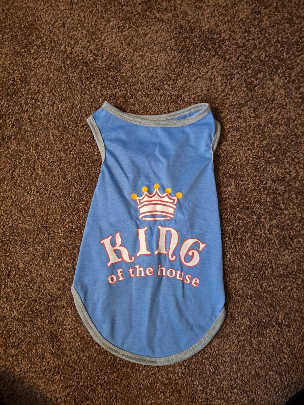 NWT King of the House Dog/Cat Shirt - Picture 2 of 7